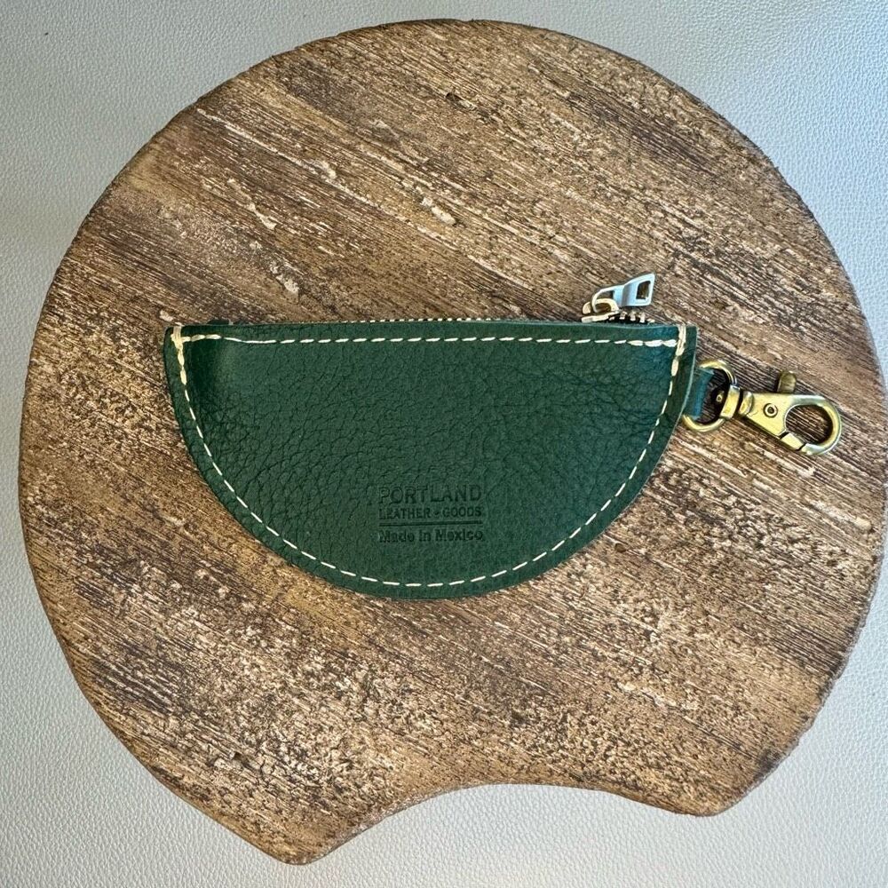 WATERMELON Portland Leather Fruit Pouch NEW Fast Ship Gift - Picture 2 of 4
